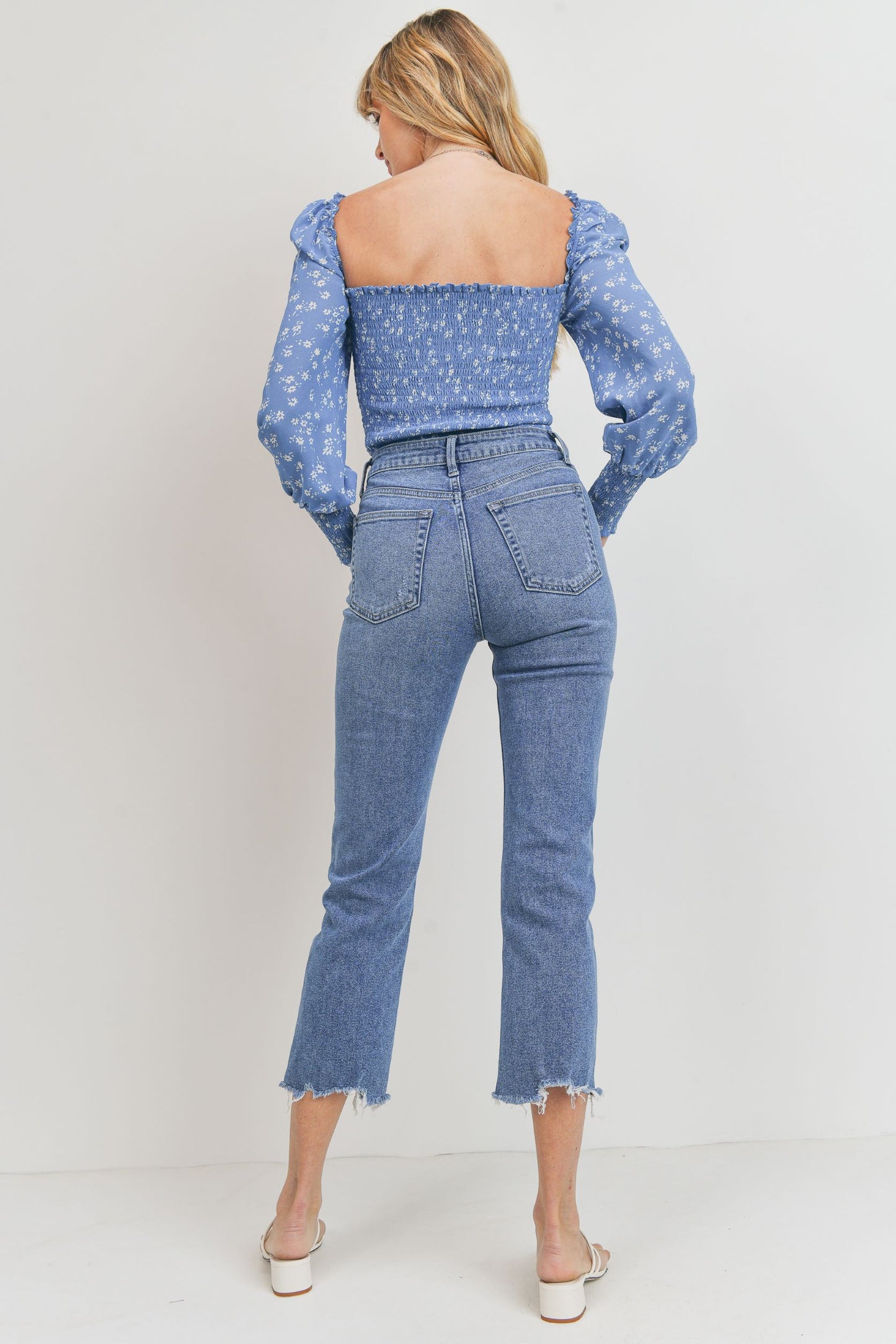 Highrise Straight Jeans