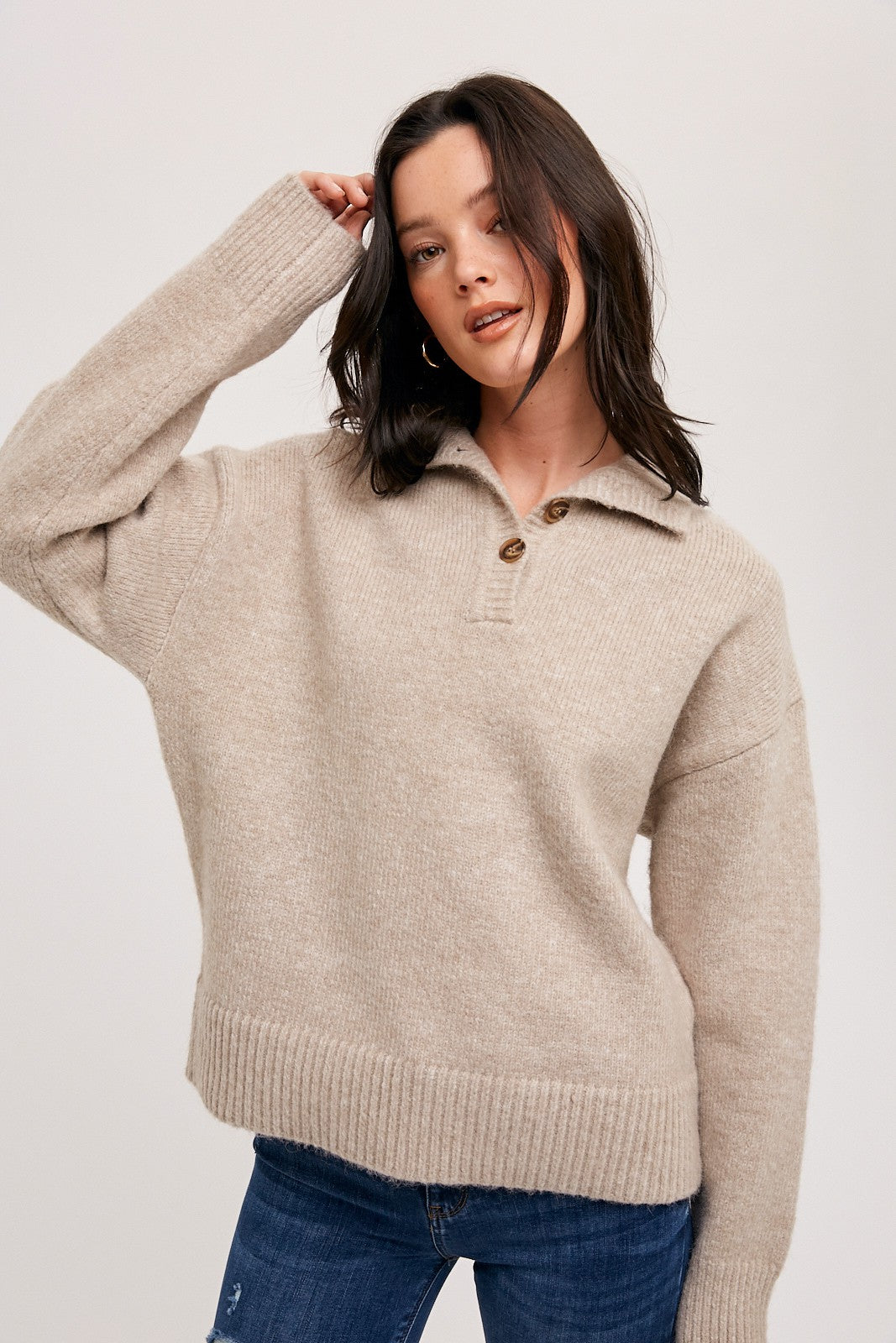 Carter Ribbed Pullover