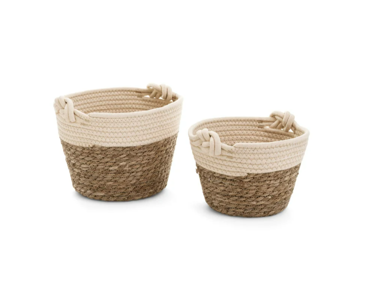 Knot Two Tone Basket