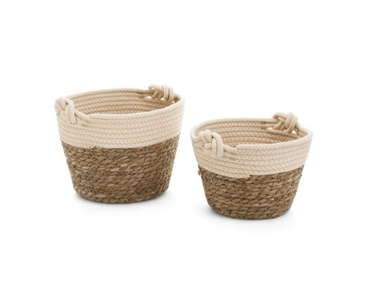 Knot Two Tone Basket