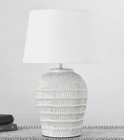 Textured Line Lamp