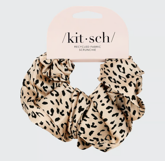 Eco Scrunchie - Leopard Print