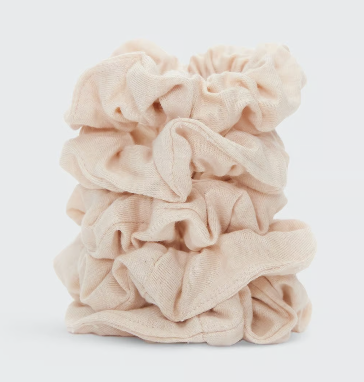Cotton Knit Scrunchies