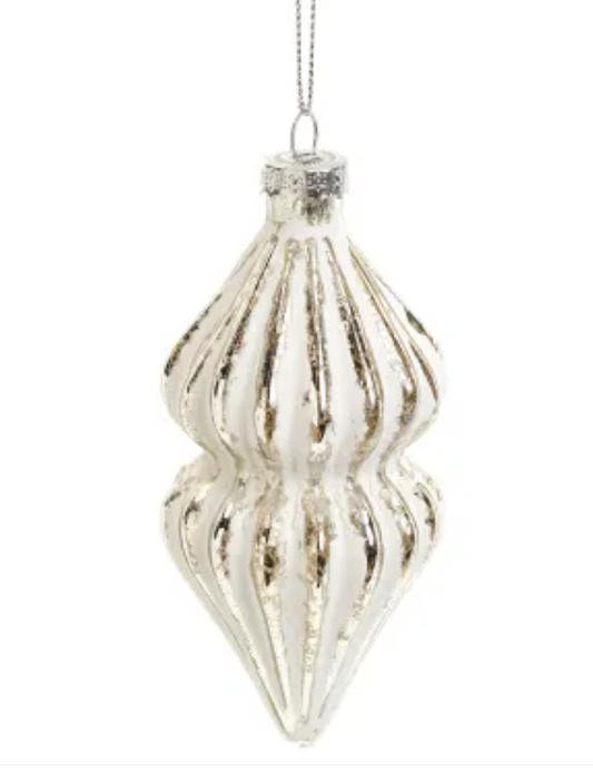 Glass Finial Ornament