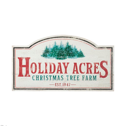 Holiday Acres Sign