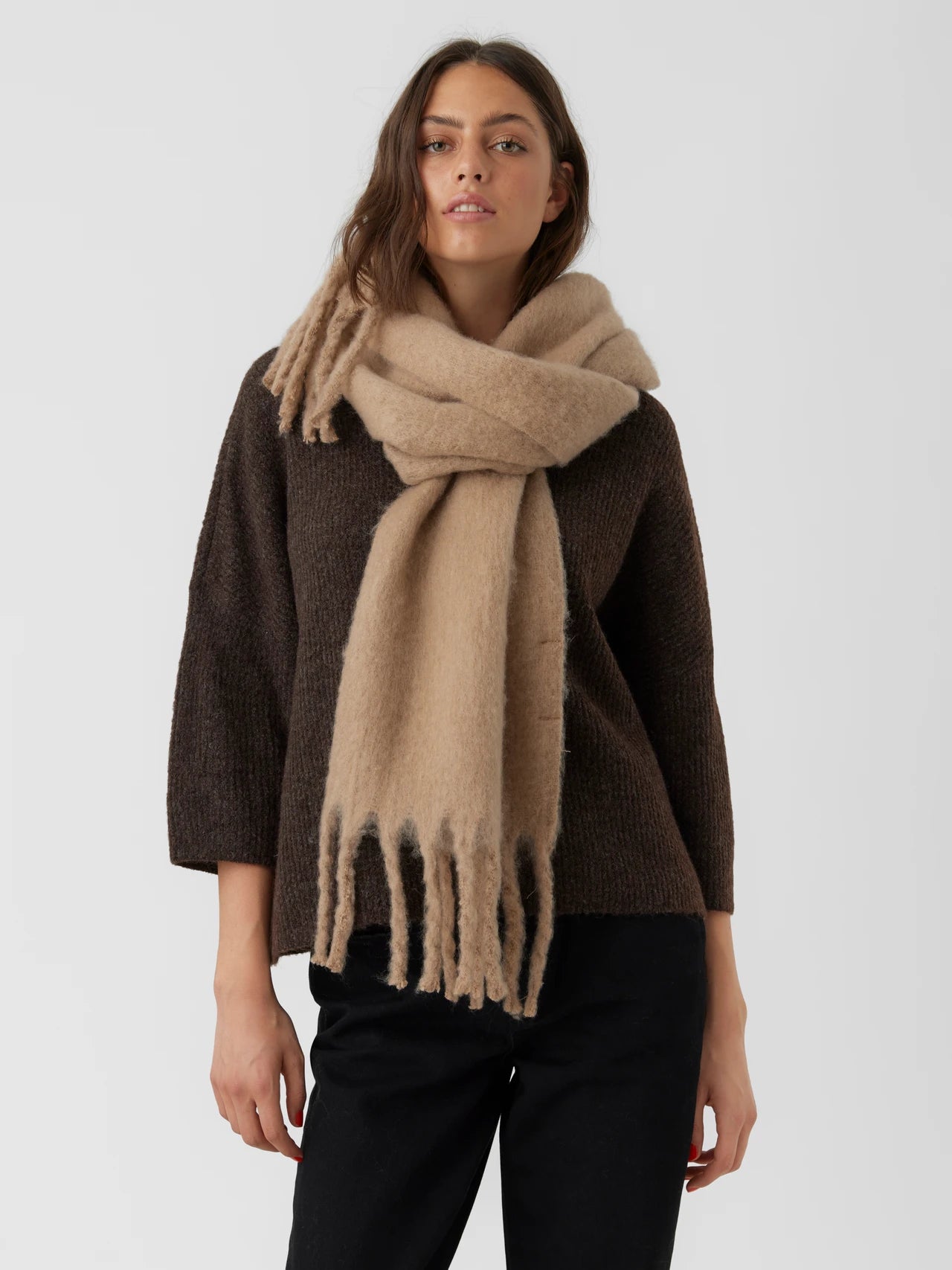 Vimy Scarf - Silver Mink