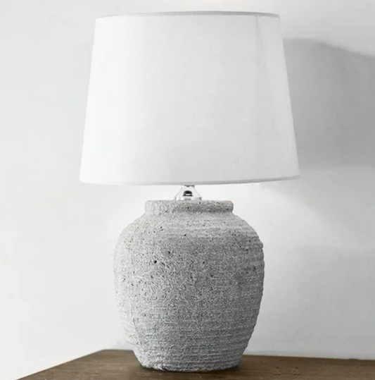 Cement Style Lamp