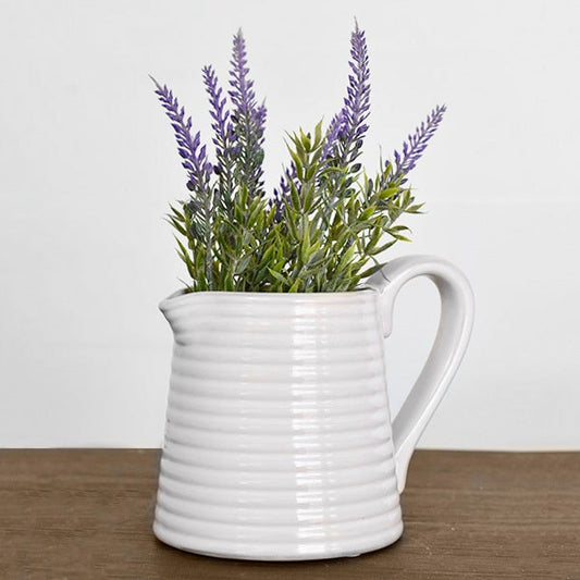 Mini Ribbed Pitcher